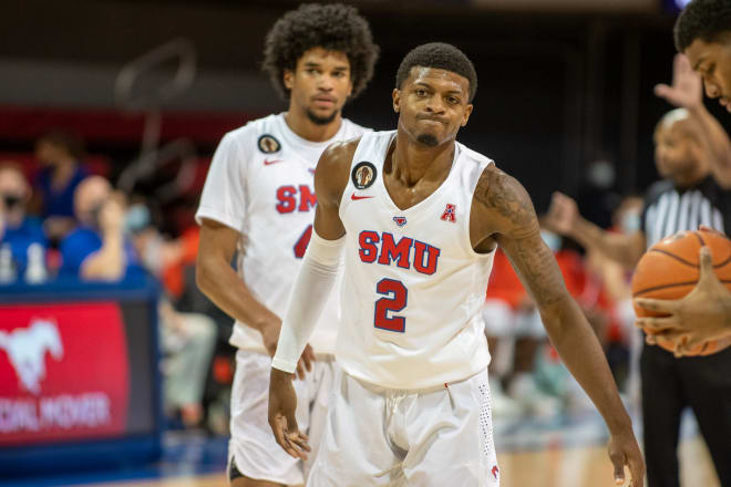 Darius McNeill is one of five SMU Mustangs averaging double figures in scoring this season.