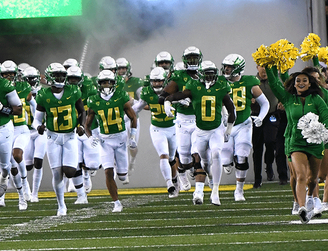 Win 50-Yard line tickets to see the Ducks vs. Cougars