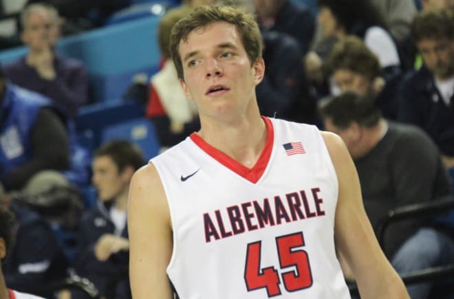 Austin Katstra finished his Albemarle career setting school records for points and rebounds