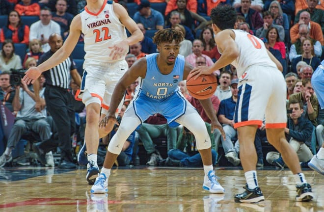 Harris' UNC debut was its ninth game at Virginia.
