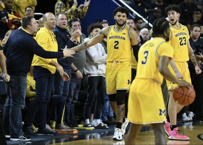 Michigan Wolverines basketball senior forward Isaiah Lives missed 10 games with injuries last season.