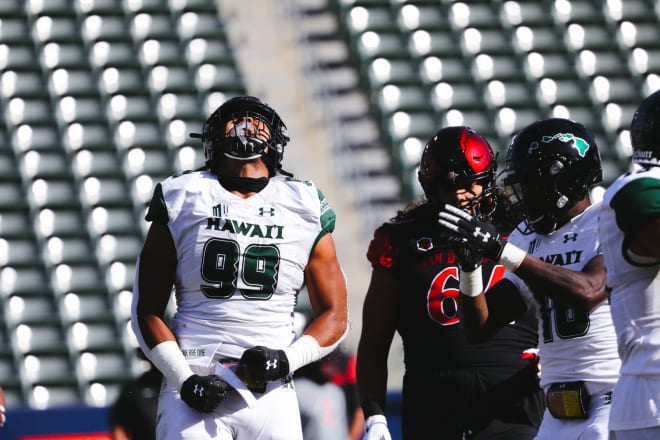 Laulu finished the 2021 season with 33 tackles