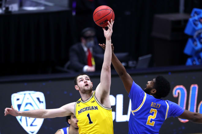 Hunter Dickinson insists he hasn't gotten over the loss to UCLA that kept Michigan from the Final Four.