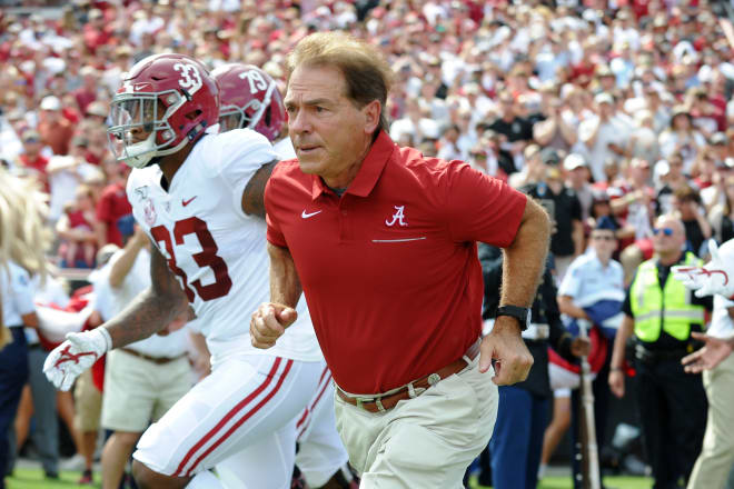 Alabama Crimson TIde head coach Nick Saban. Photo | Getty Images 