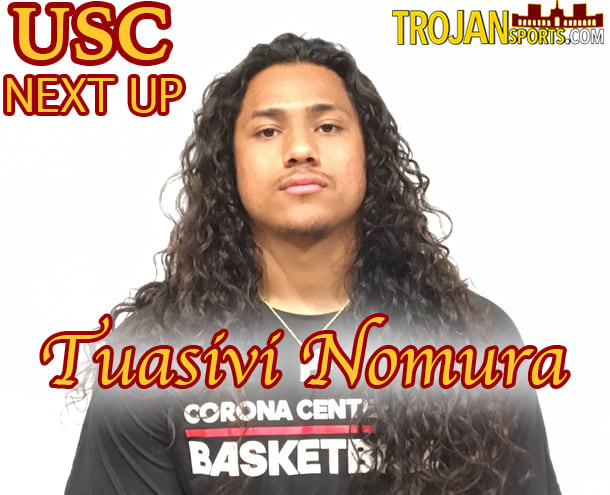 Freshman Tuasivi Nomura was initially recruited as a potential nickel but has now settled in at inside linebacker.