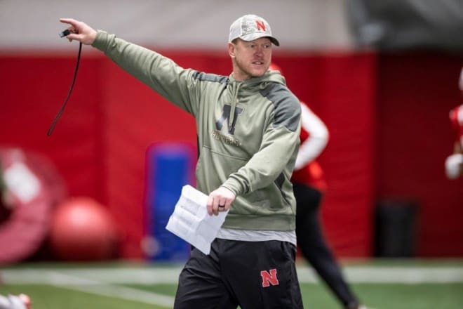 Head coach Scott Frost. 