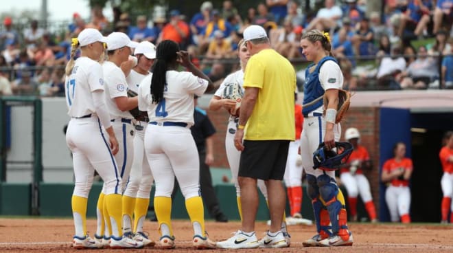 NCAA:  Falby, Wallace, and Walton on the Mic - Florida Softball Presser