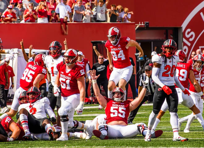 Is Indiana lucky? Or good? Doesn't matter for now. The Hoosiers are 3-0 ... and dang happy about it.