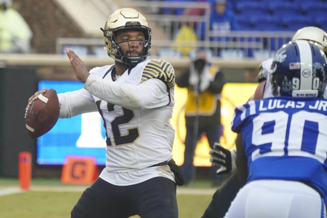 Wake Forest quarterback Jamie Newman could play against NC State.