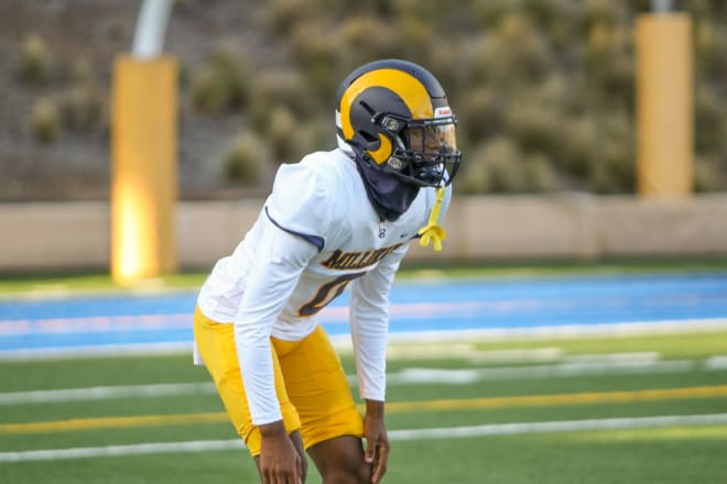 Four-star athlete Jordan Anderson continues to work at both receiver and cornerback during his junior season. (Matt Moreno | Rivals.com)