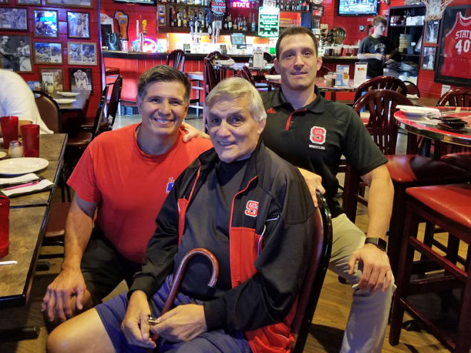 TarHeelIllustrated - Podcast: Live at Amedeo's with NC State wrestling coach  Pat Popolizio