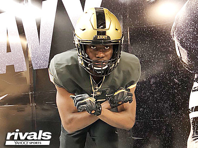 New Jersey prospect, Boris Nicholas Paul during his visit to Army West Point