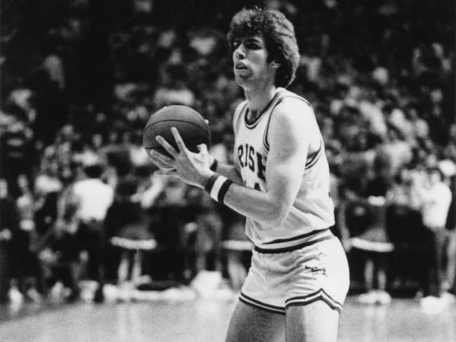 Kelly Tripucka helped the Irish men to their lone Final Four and was a three-time All-American. 