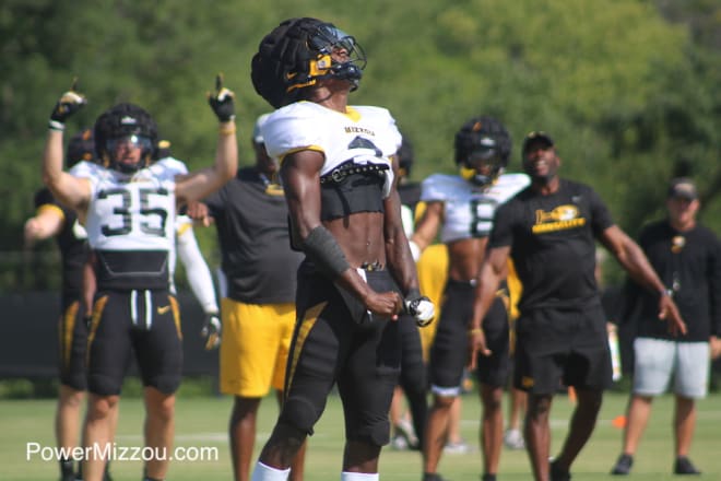 Ennis Rakestraw is back at Missouri after starting all 10 games at cornerback as a true freshman in 2020.