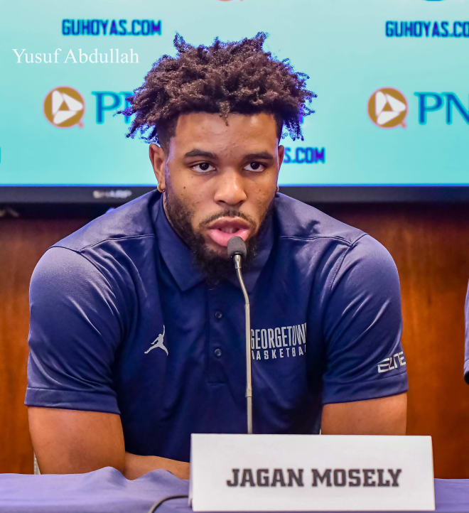 Jagan Mosely has embraced the leadership mantle. 