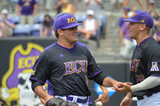 Jake Washer and East Carolina get the job done in a 9-2 win over N.C. State to keep their season alive.