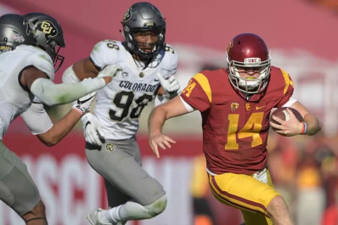 USC quarterback Sam Darnold has been a star for the Trojans this season.