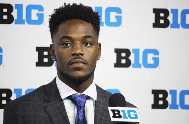 Purdue wide receiver David Bell