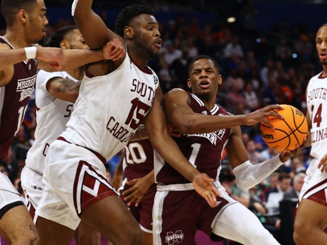 South Carolina could not stop iverson Molinar (1) in the second half on Thursday night.