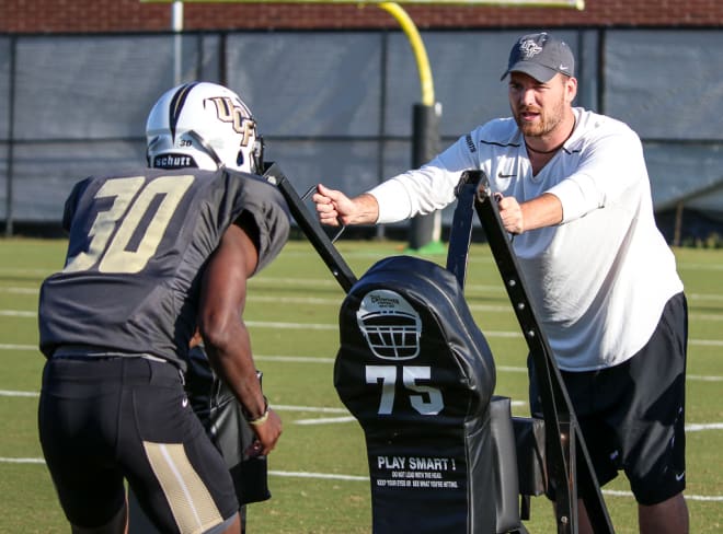 Jon Cooper has been UCF's tight ends coach the last two seasons.