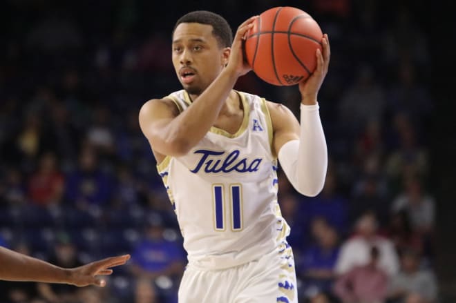 Brandon Betson scored 15 points for Tulsa against Mississippi Valley State.