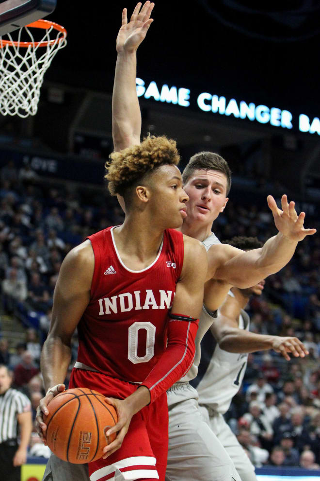 Romeo Langford and the Hoosiers defeated Penn State for their second conference win. 