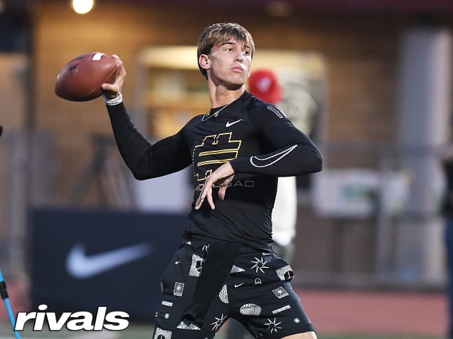 Notre Dame offered 2023 four-star quarterback Austin Novosad on Monday. 