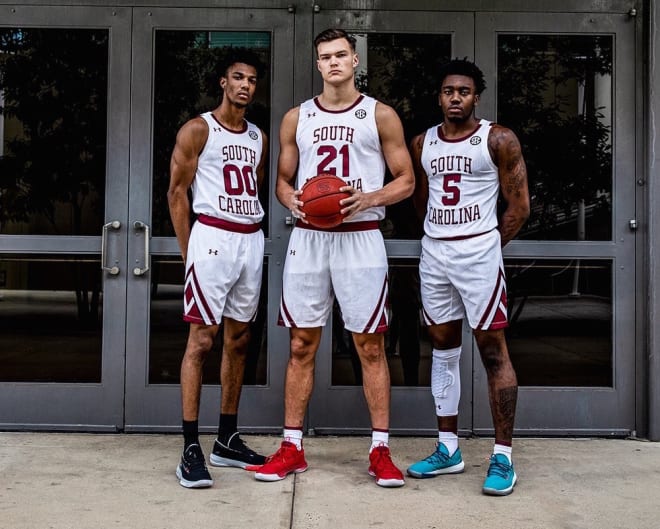 south carolina basketball uniforms