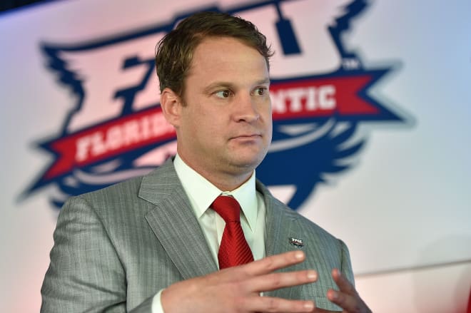 Lane Kiffin took over the FAU program for Charlie Partridge this offseason. 