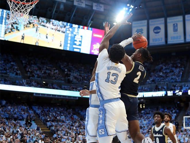 Increased physicality has been a point of emphasis for UNC forward Jalen Washington.