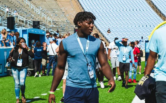 Not long after decommitting from UCLA, Myles Jackson took up the UNC staff on an invitation to check out the football program.
