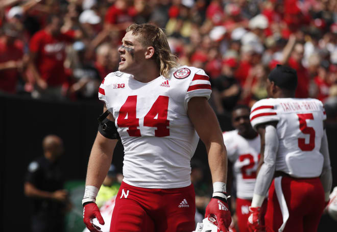 Garrett Nelson has emerged as a fixture in Nebraska's OLB room, but who will fill out the depth him him?