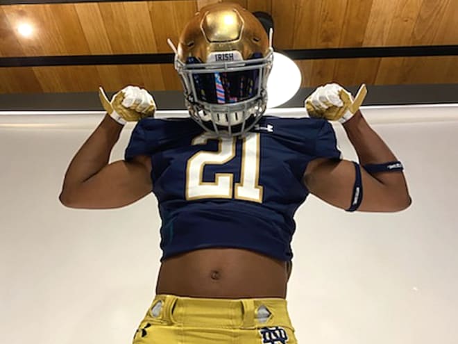 Notre Dame Fighting Irish football recruiting target and four-star cornerback Ryan Yaites