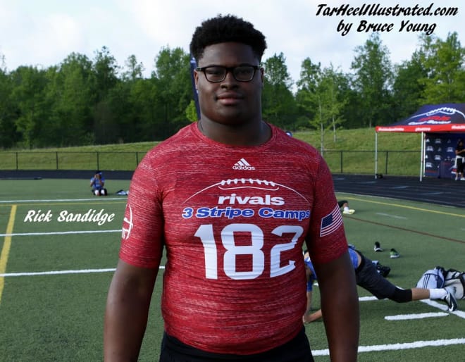 4-Star Charlotte, NC, DT Rick Sandidge isn't in any hurry to make his college decision, as he's still learning about the schools.