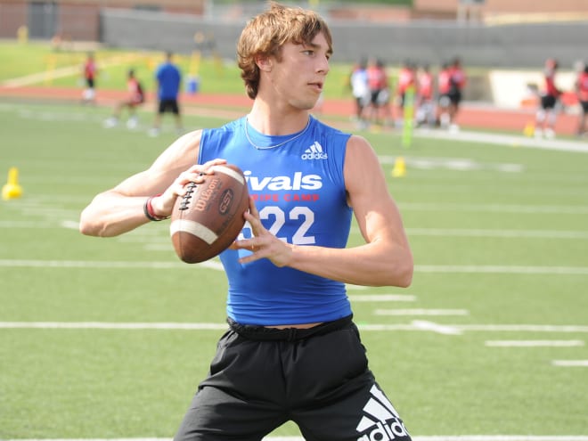 2022 Razorback QB offer Cade Klubnik out of Westlake HS.