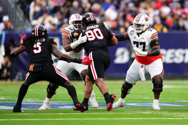 Miller (72) and Wright (77) will protect Auburn's right side this season.