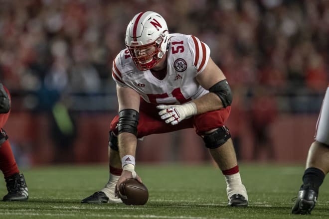 Cam Jurgens became the first Nebraska center selected in the NFL Draft since 2005.