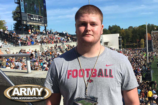 Rivals 3-star Army commit & DT, Ryan Bryce was on hand