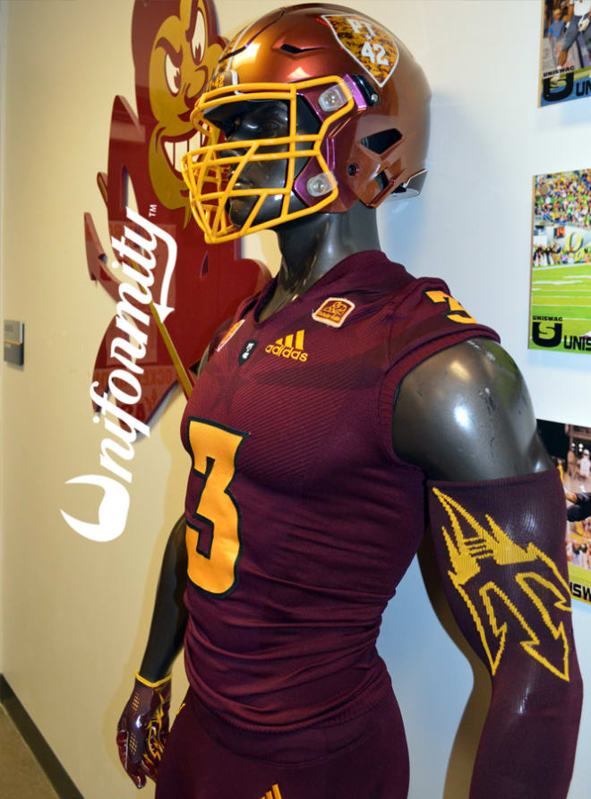 ASU football shows off Pat Tillman uniform combo, field design vs. UCLA