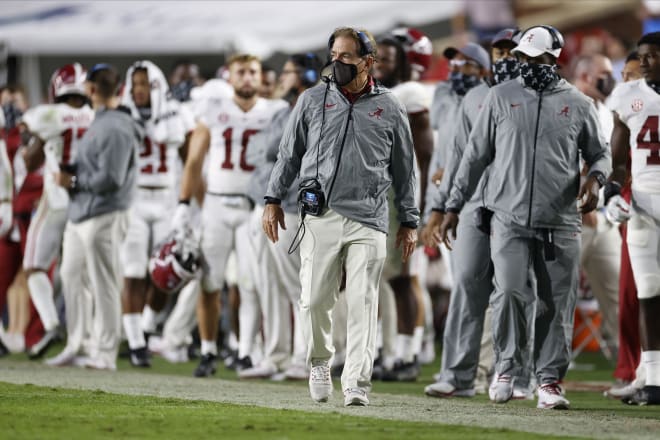 Alabama head coach Nick Saban. Photo | SEC