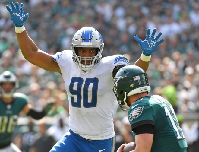 Detroit Lions are placing Trey Flowers on short-term IR