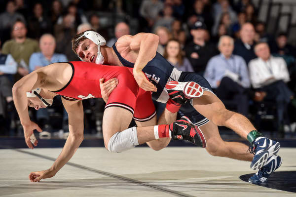 Suriano injured his lower left leg Feb. 19 and hasn't wrestled since. He's the third seed at NCAAs.