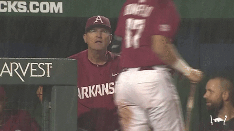 Dave Van Horn famously yells at the umpires during Arkansas' win over Missouri State that ended at 3 a.m.