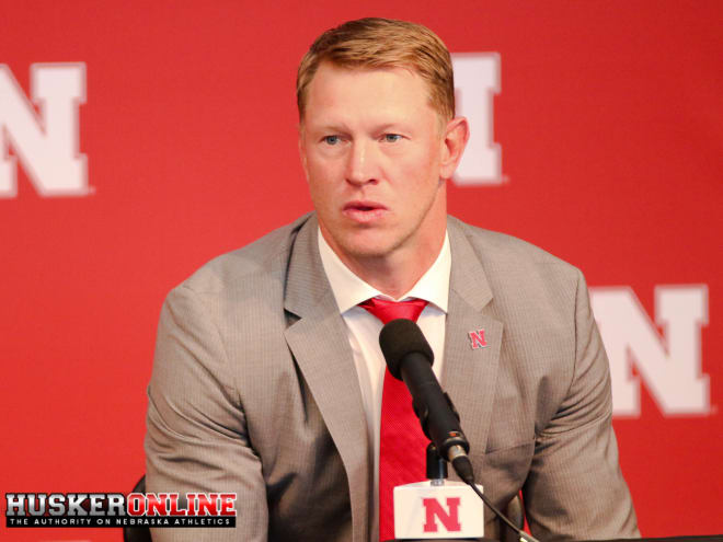 Husker head coach Scott Frost signed his first group of recruits to join him at Nebraska.