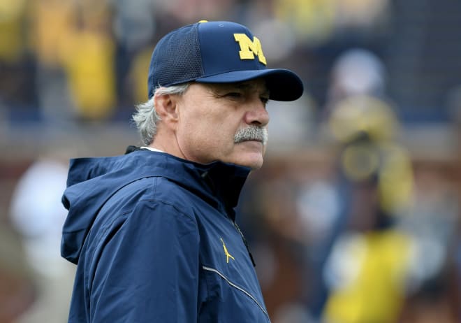 Michigan defensive coordinator Don Brown is the primary recruiter in New England. 