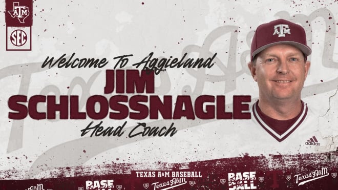 Texas A&M hires TCU's Jim Schlossnagle as its next baseball coach