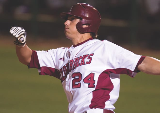 Arkansas Baseball on Twitter: WORLD SERIES CHAMPI🐗N!!! Congratulations to Andrew  Benintendi as he becomes the fourth Razorback to win a World Series title!!  #DoDamage  / X