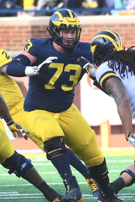 Michigan Wolverines football redshirt freshman tackle Jalen Mayfield will be making his first career start Saturday against Middle Tennessee State.