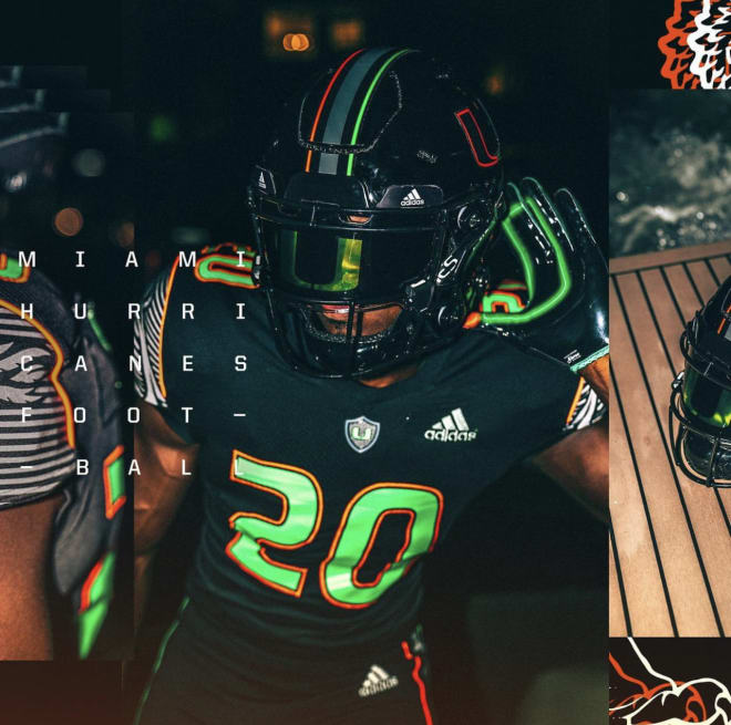New Miami Nights uniforms for Hurricanes replacing turnover