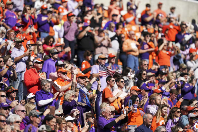 Despite the program's first back-to-back seasons with at least three losses since 2011, Clemson still ranked 14th nationally in home football attendance in 2022.